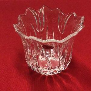 Elegant Crystal Tulip Bowl